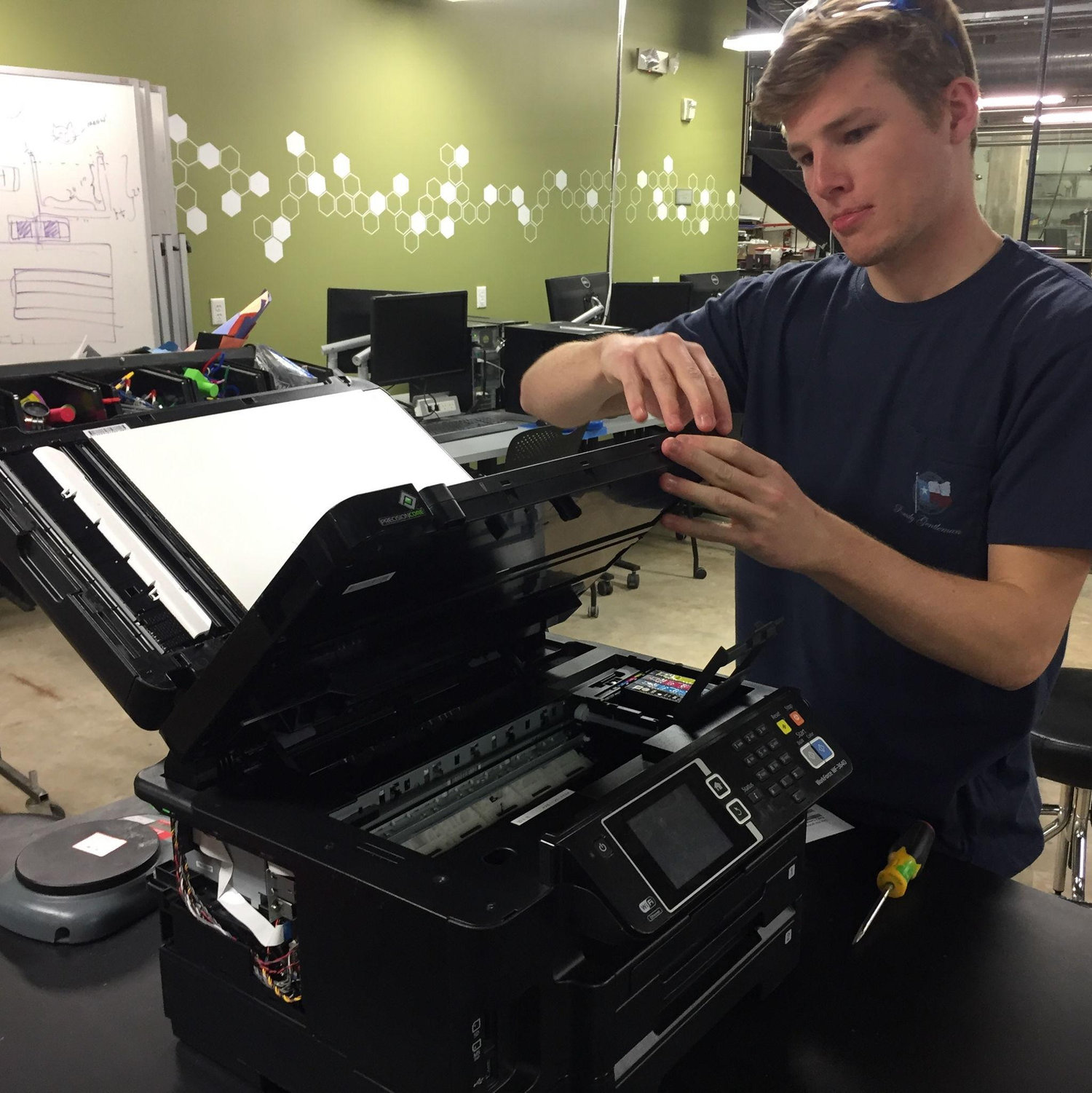 We started as friends/lab partners in our engineering classes. Here's a fun throwback to a blog from our prototyping class: https://engi210.blogs.rice.edu/2018/04/27/not-your-moms-ing-rook/
