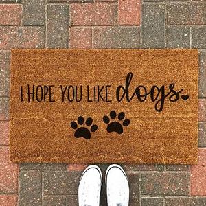 Hope You Like Dogs Doormat