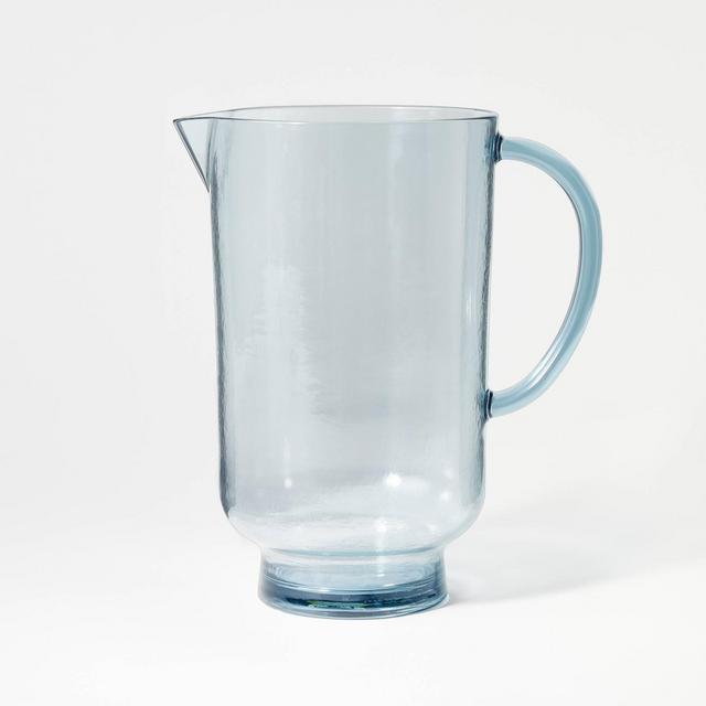 80oz Acrylic Beverage Pitcher Blue - Threshold™ designed with Studio McGee