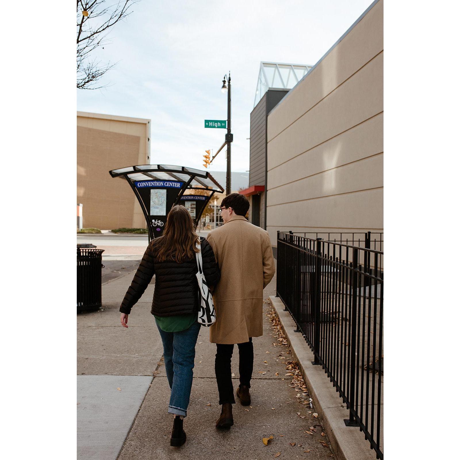 Caleb thrifted this incredible coat for only $30