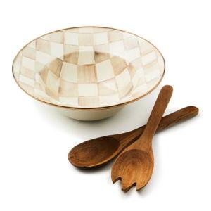 Courtly Check Salad Serving Set