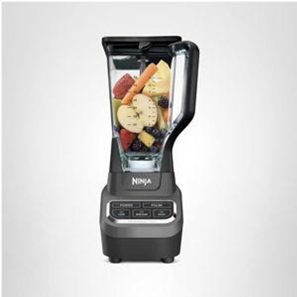 Ninja Professional Blender 1000W, Total Crushing Technology- Smoothies, Ice Crushing & Frozen Fruit, Full-Size Countertop Blender, 72-oz. Pitcher, Black & Grey, BL610