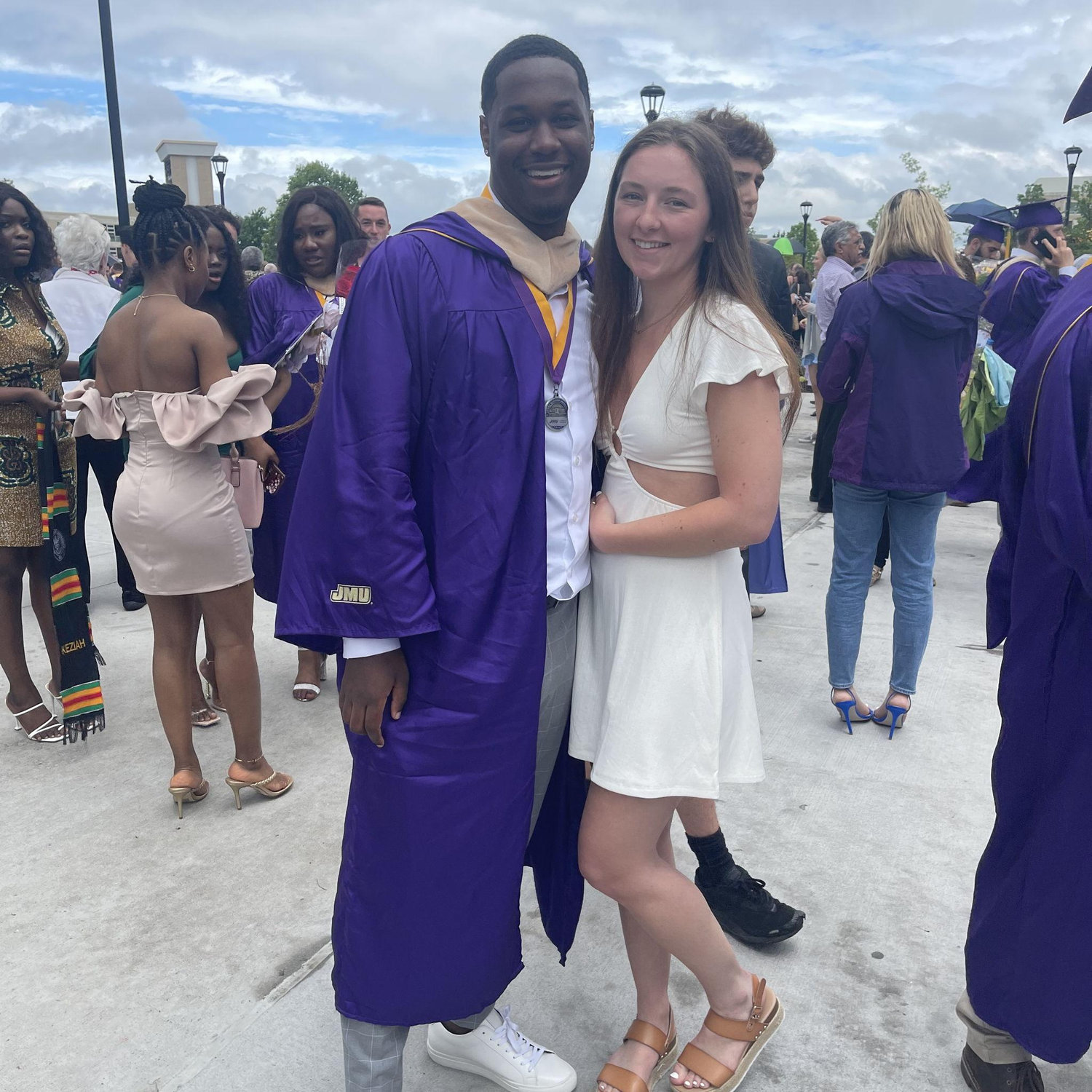 Lontae's JMU graduation!