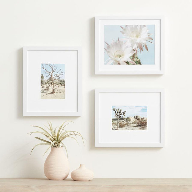 Wood Gallery Frame, 11"x13" (5"x7", 8"x10" Opening) - White