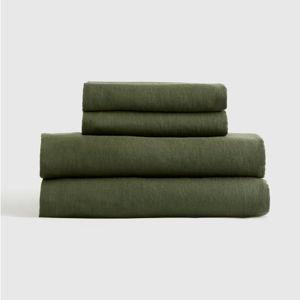 European Linen Sheet Set in Pine