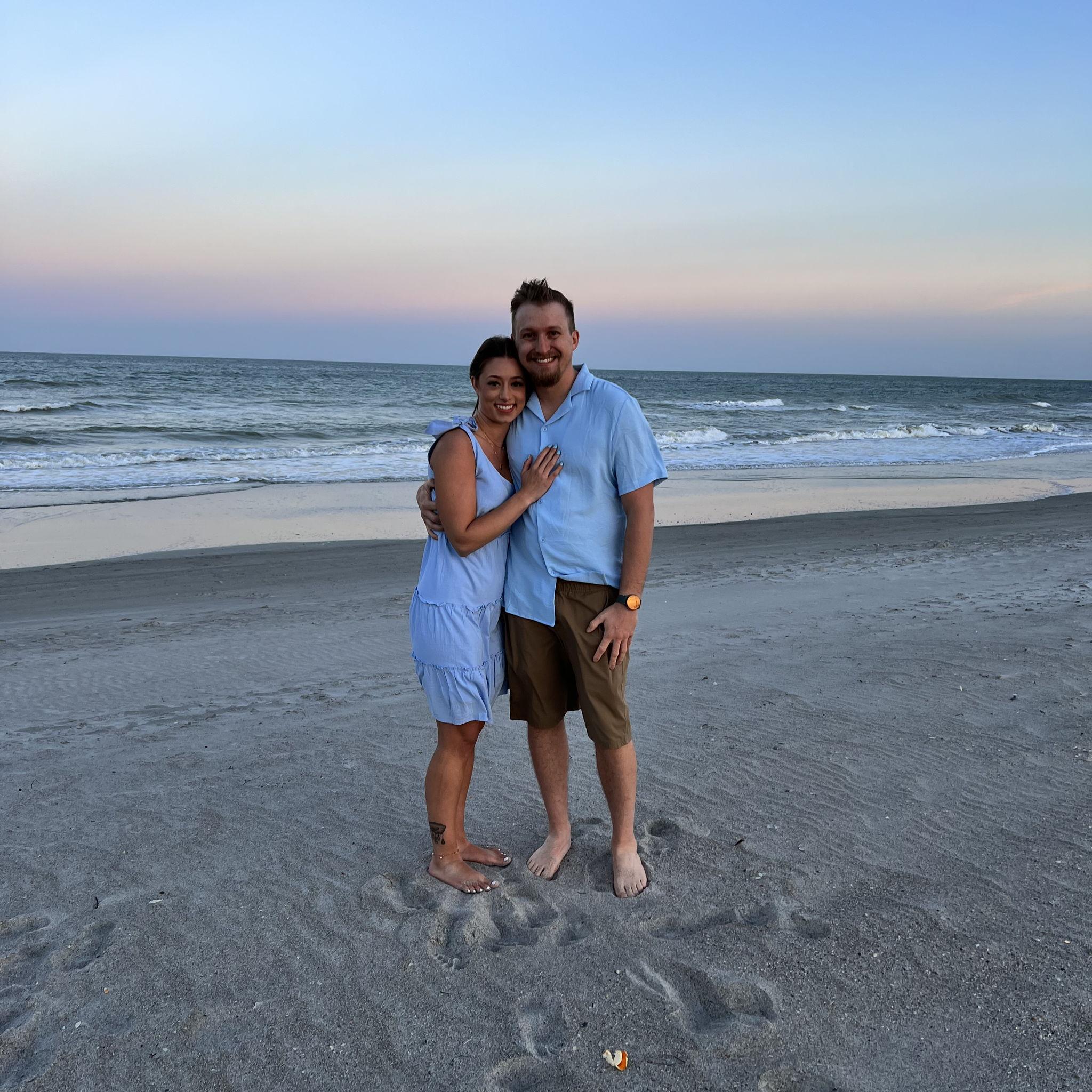 Our first trip to the beach!