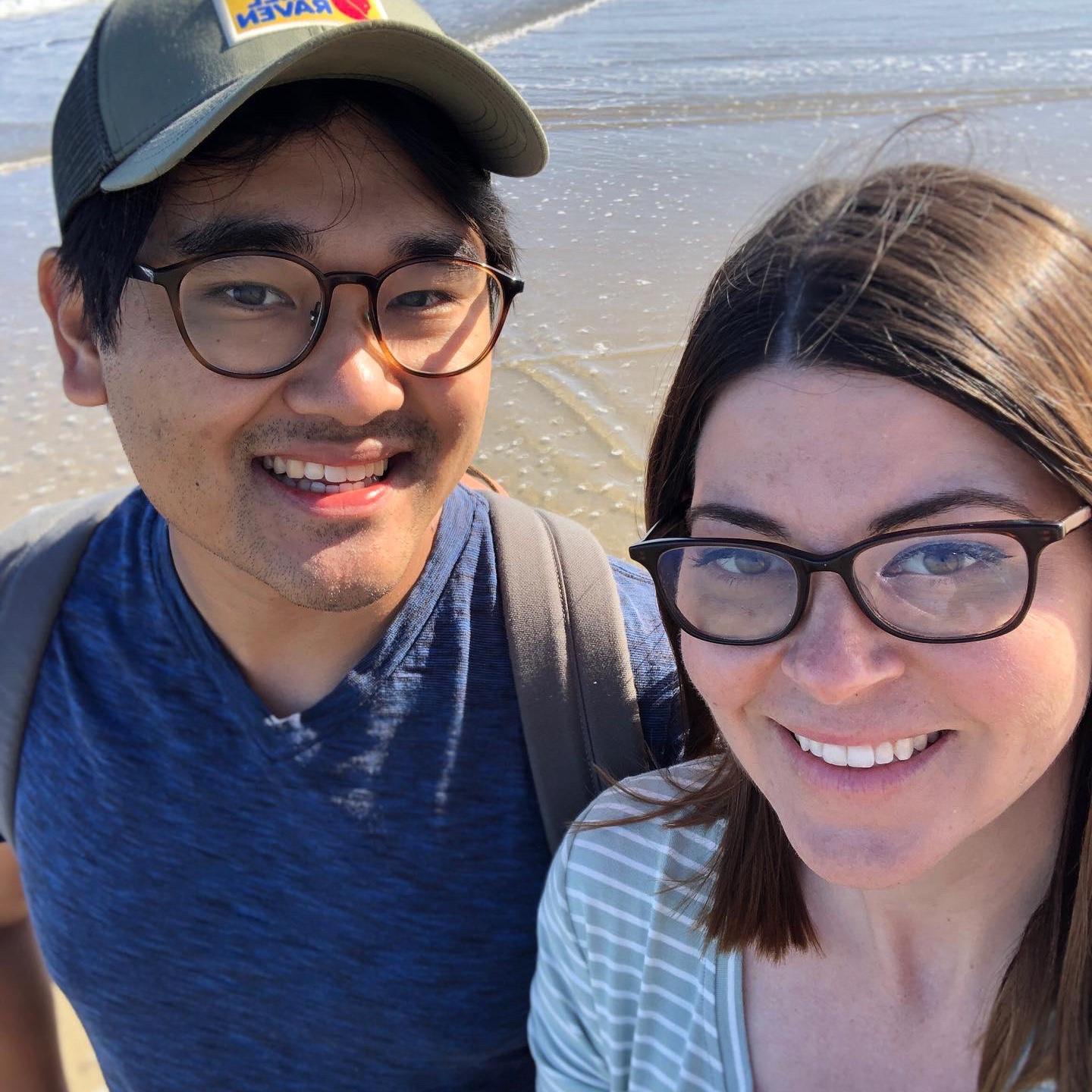 Trip to Huntington Beach to visit Edward's hometown.