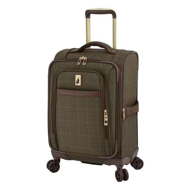 London Fog Brentwood IV 20" Expandable Spinner Carry-On Softside