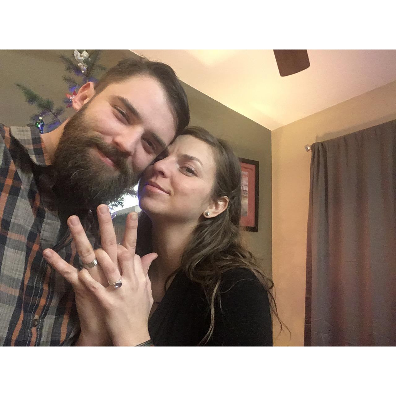 We're Engaged!