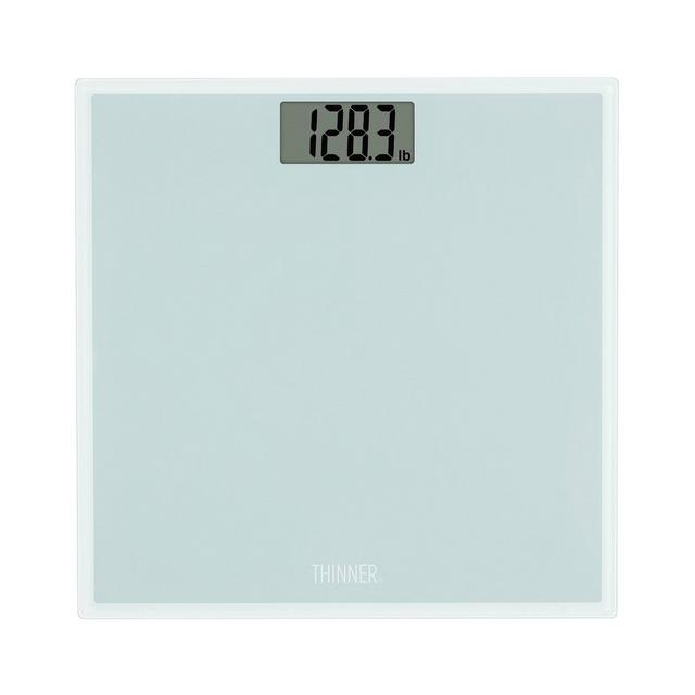 Thinner Glass Weight Scale Silver