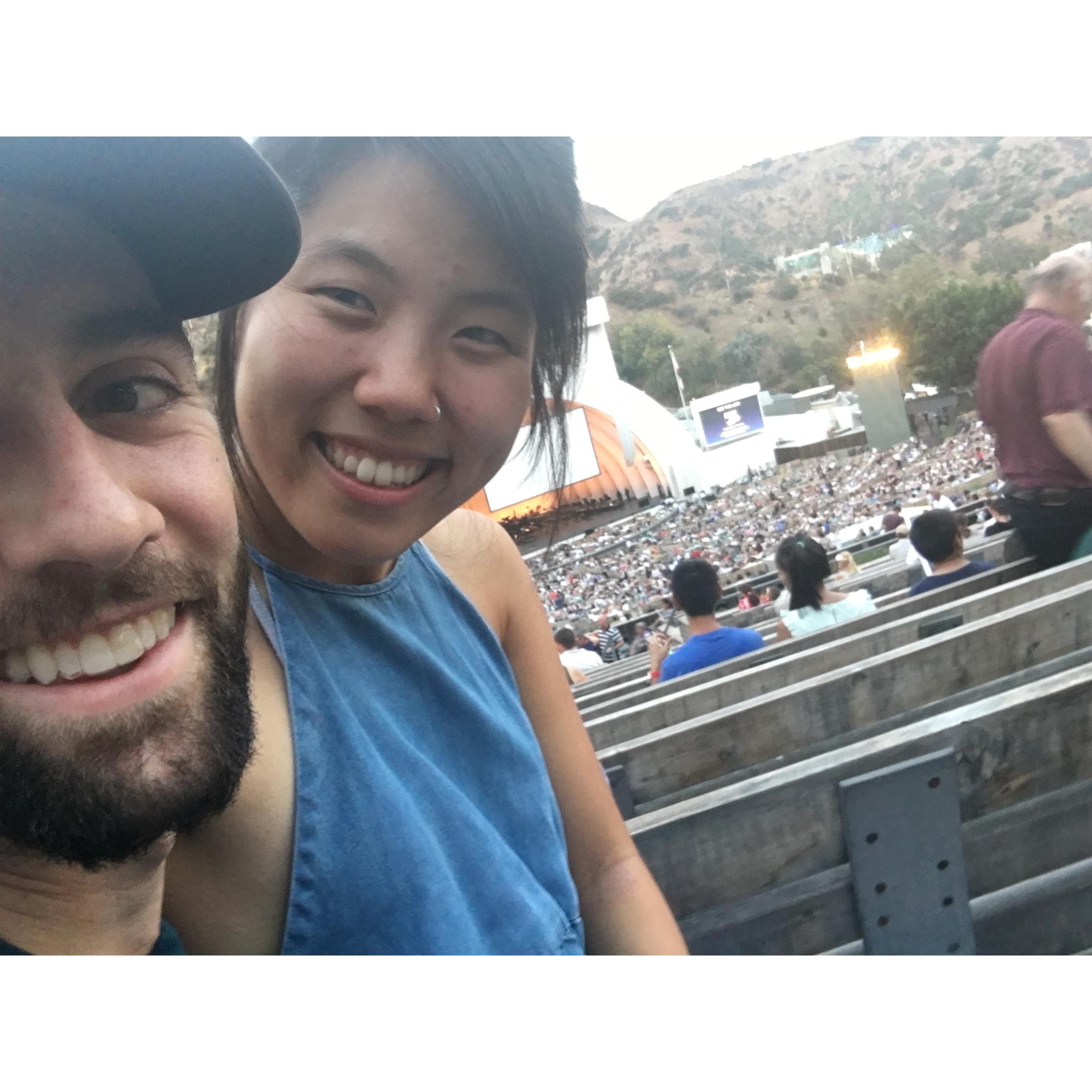 We almost died at this concert because it was over 100 degrees. But we got to see Kobe so that almost made it worth it.