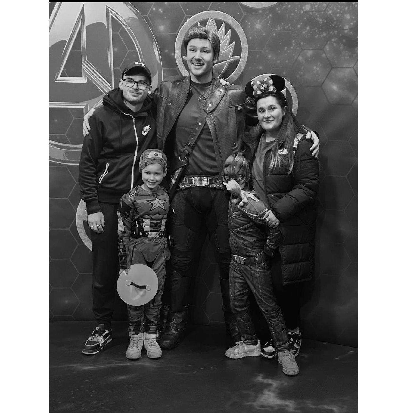 Our first family holiday to Disneyland Paris! - April 2024 (Logan was also present, he was just sleeping)
