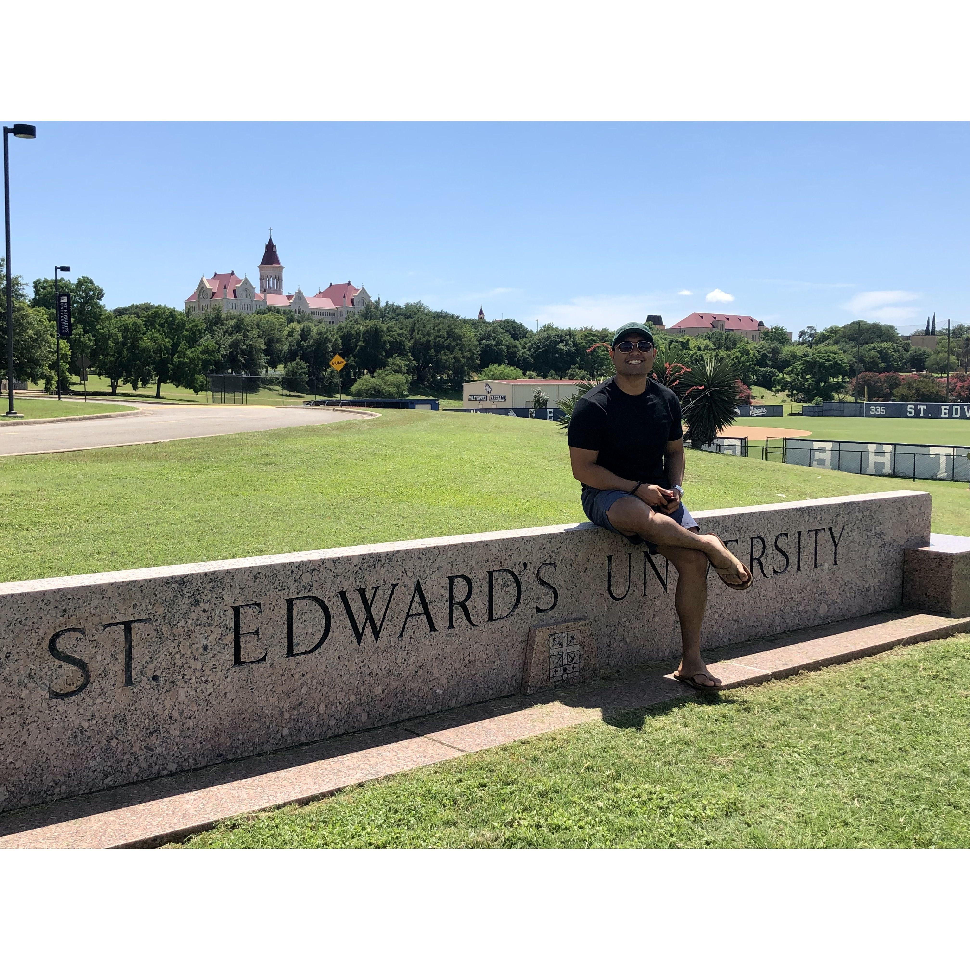 michael's first time in austin, texas