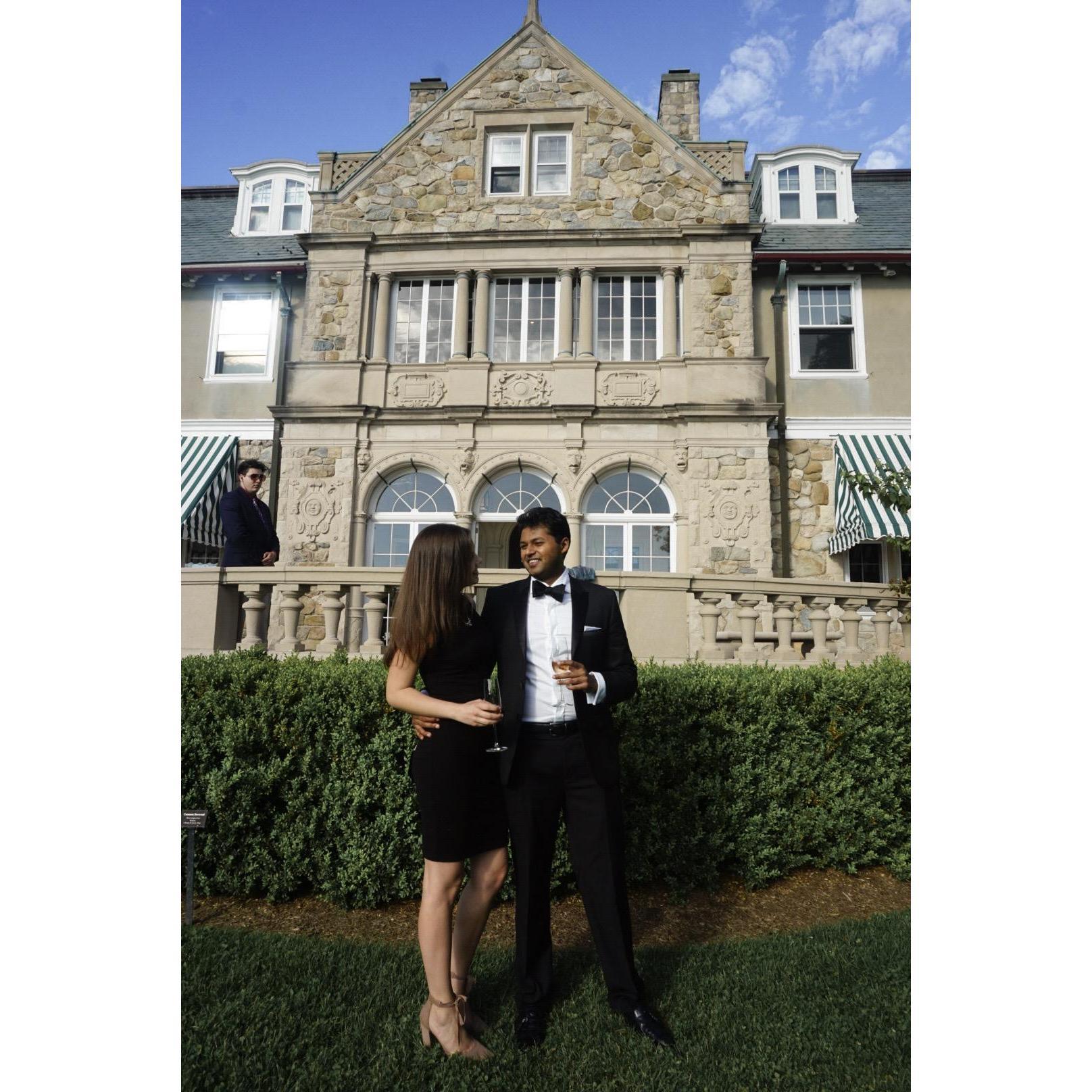 In Newport for Victor and Lydia's wedding! June 2019