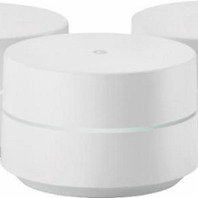 Google - Google Wifi AC1200 Dual-Band Whole Home Wi-Fi System (3-Pack) - White