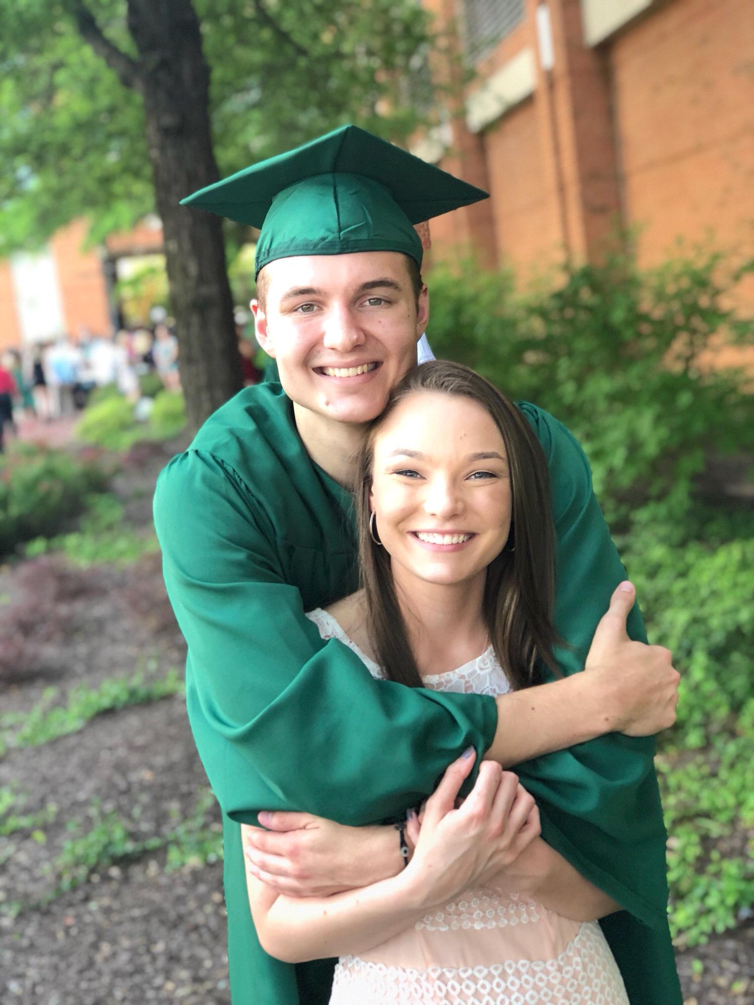 He's a graduate!