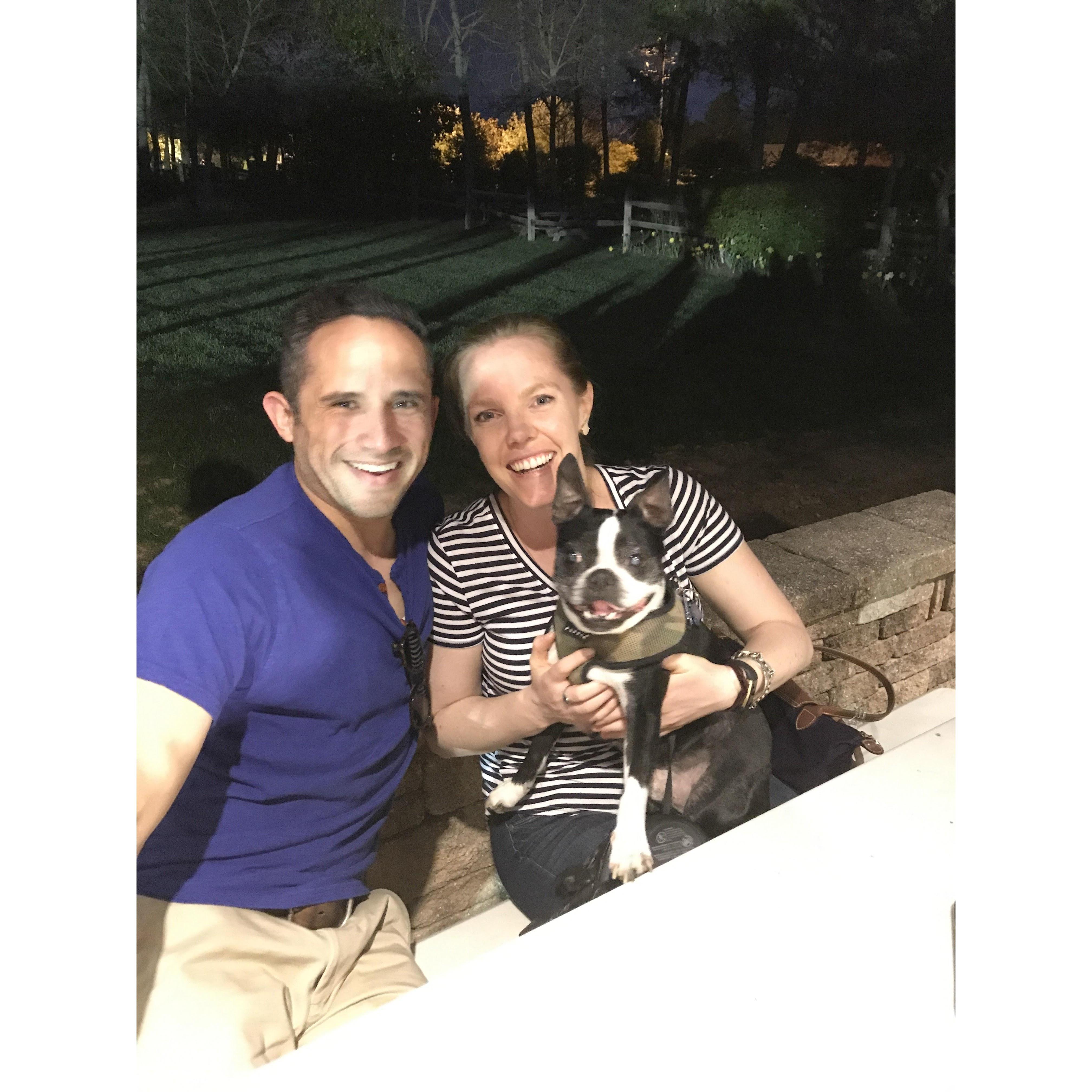 Jorge is a proud papa of Otis