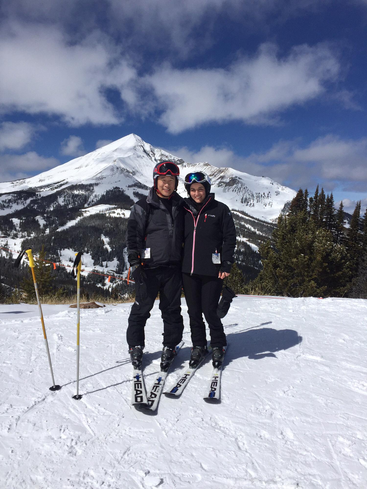 Big Sky Montana, our first vacation together!