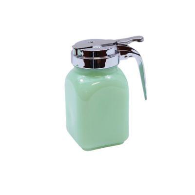 Tablecraft® Jadeite Glass Collection™ Syrup Dispenser
