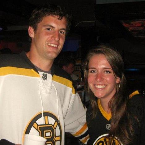 Lily needed to pretend to care about the Bruins for many, many, MANY games to spend time with Greg during the Stanley Cup Playoffs that first summer