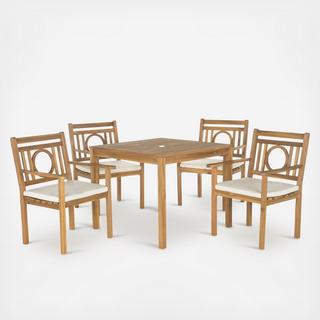 Montclair 5-Piece Outdoor Dining Set