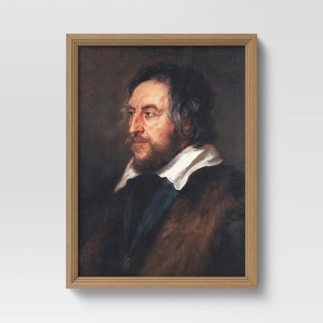 12" x 16" Vintage Rubens Gentleman Framed Board - Threshold™