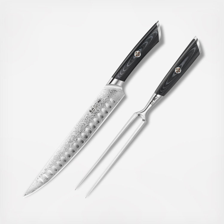 Cangshan, Kuro 2-Piece Carving Knife Set with Box | Zola
