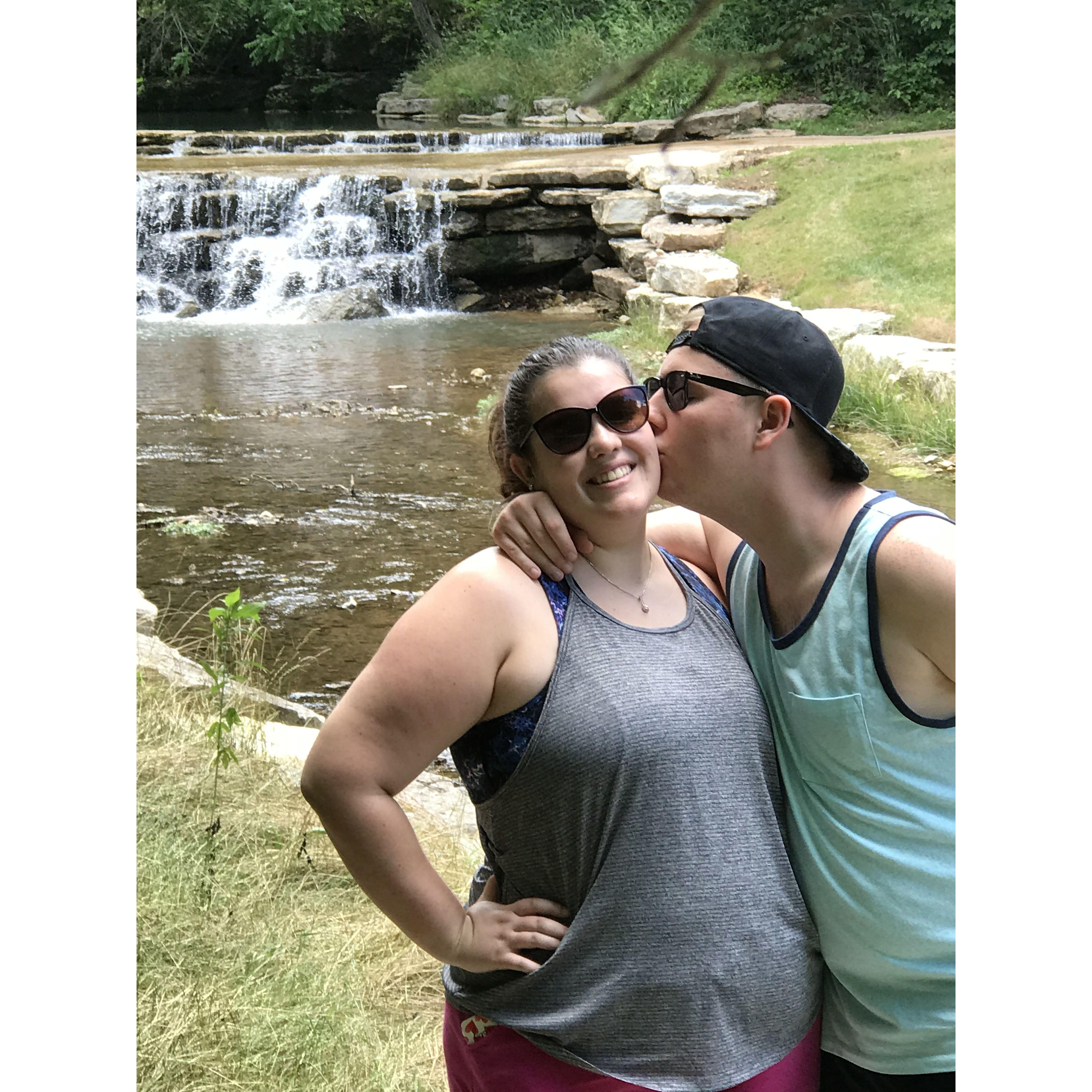 Jonas' first Compton family trip Branson, MO