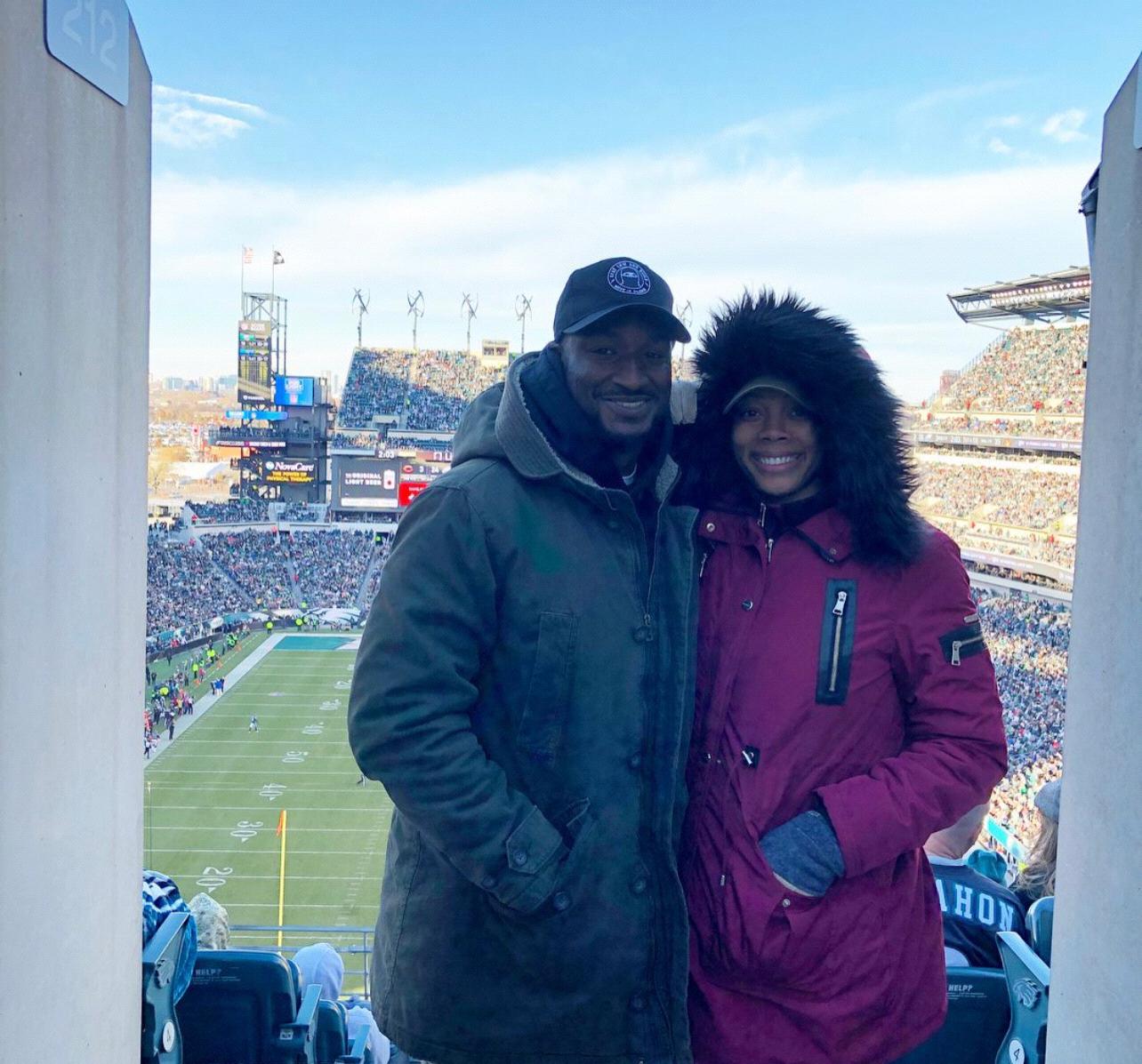 2017 our first Eagles game