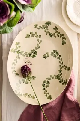 Clover Stoneware Serving Platter