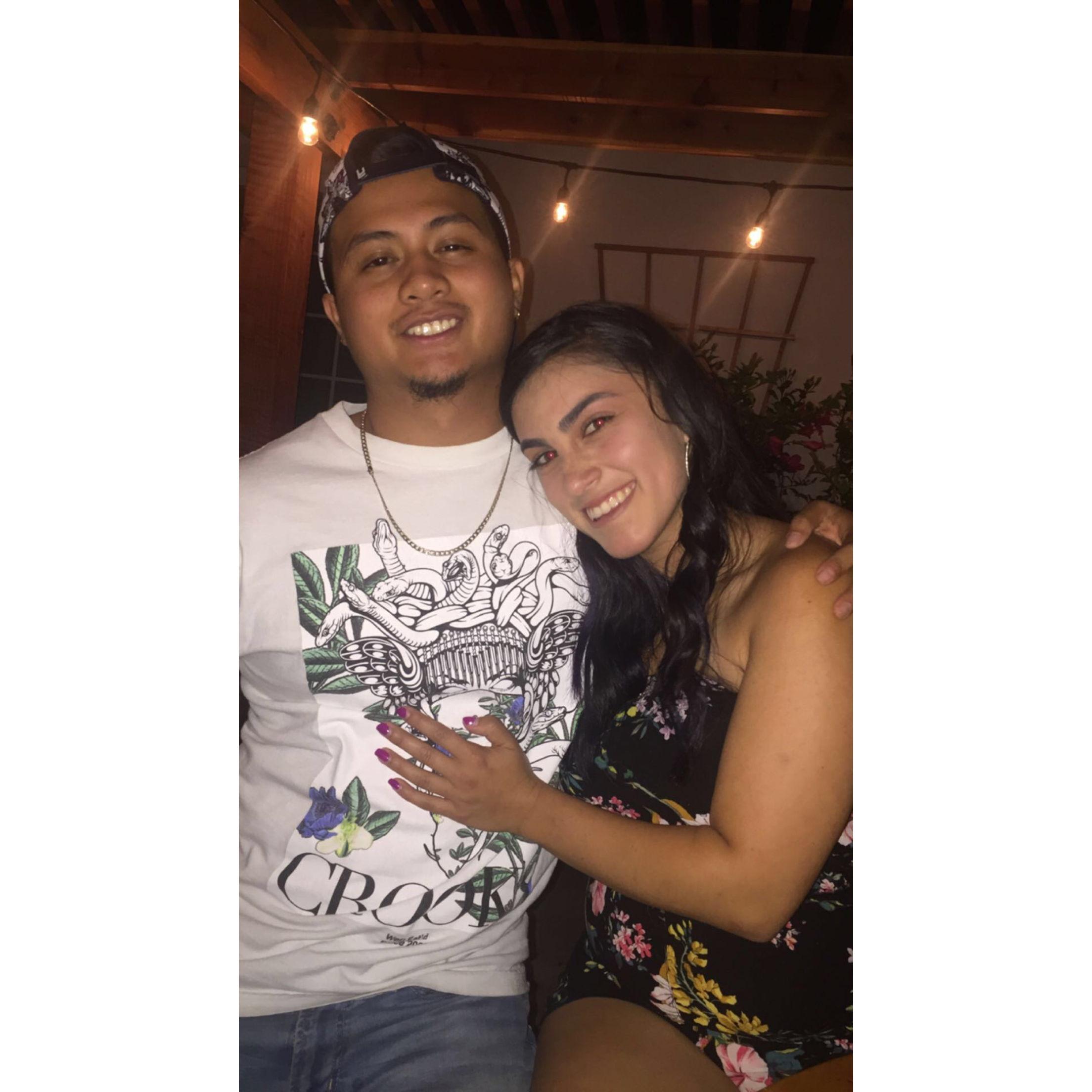 Right before Alyssa moved to Fresno