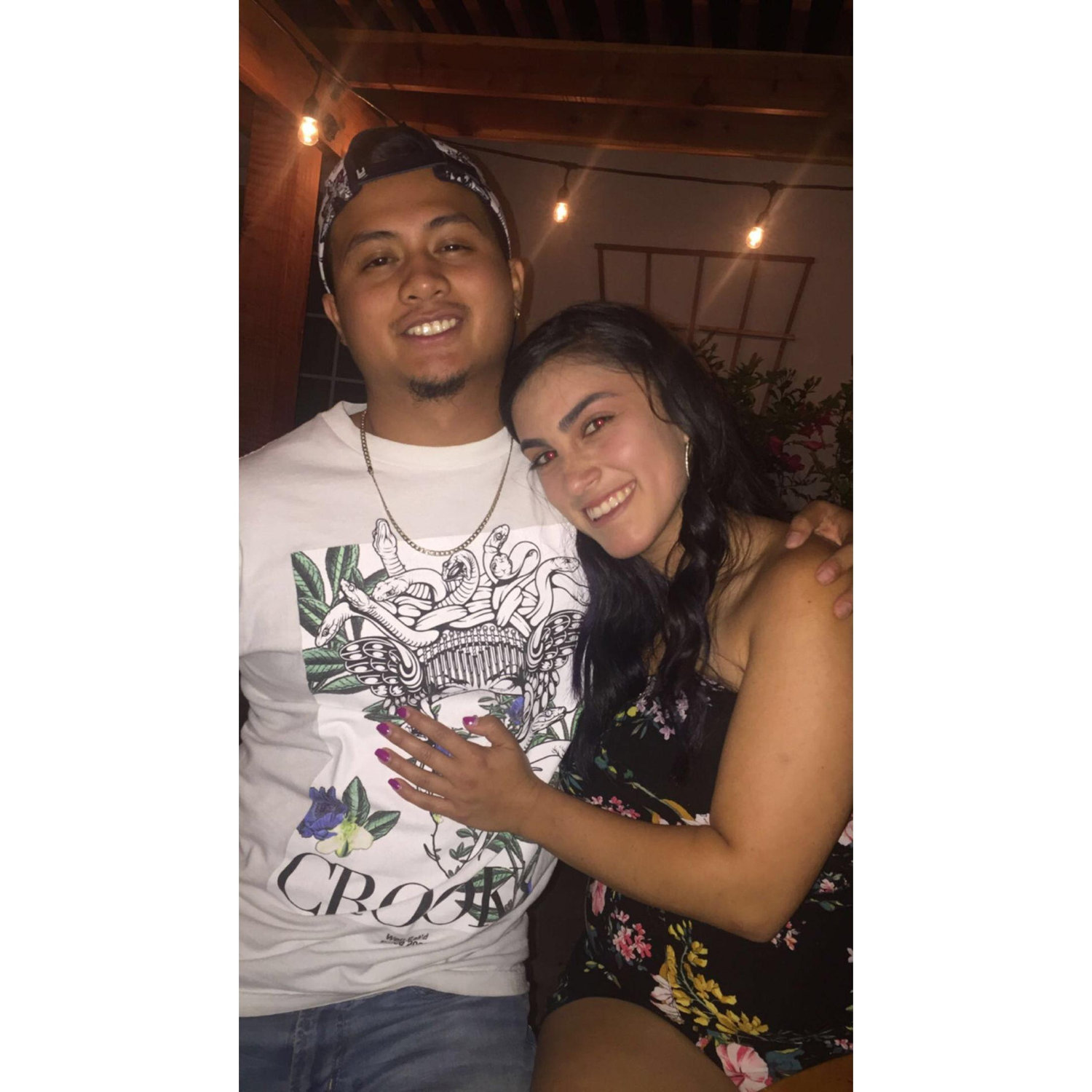 Right before Alyssa moved to Fresno