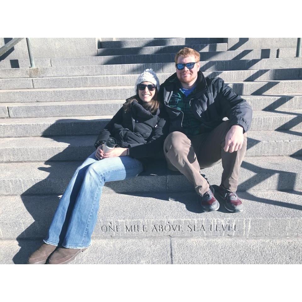 First trip together to Denver.