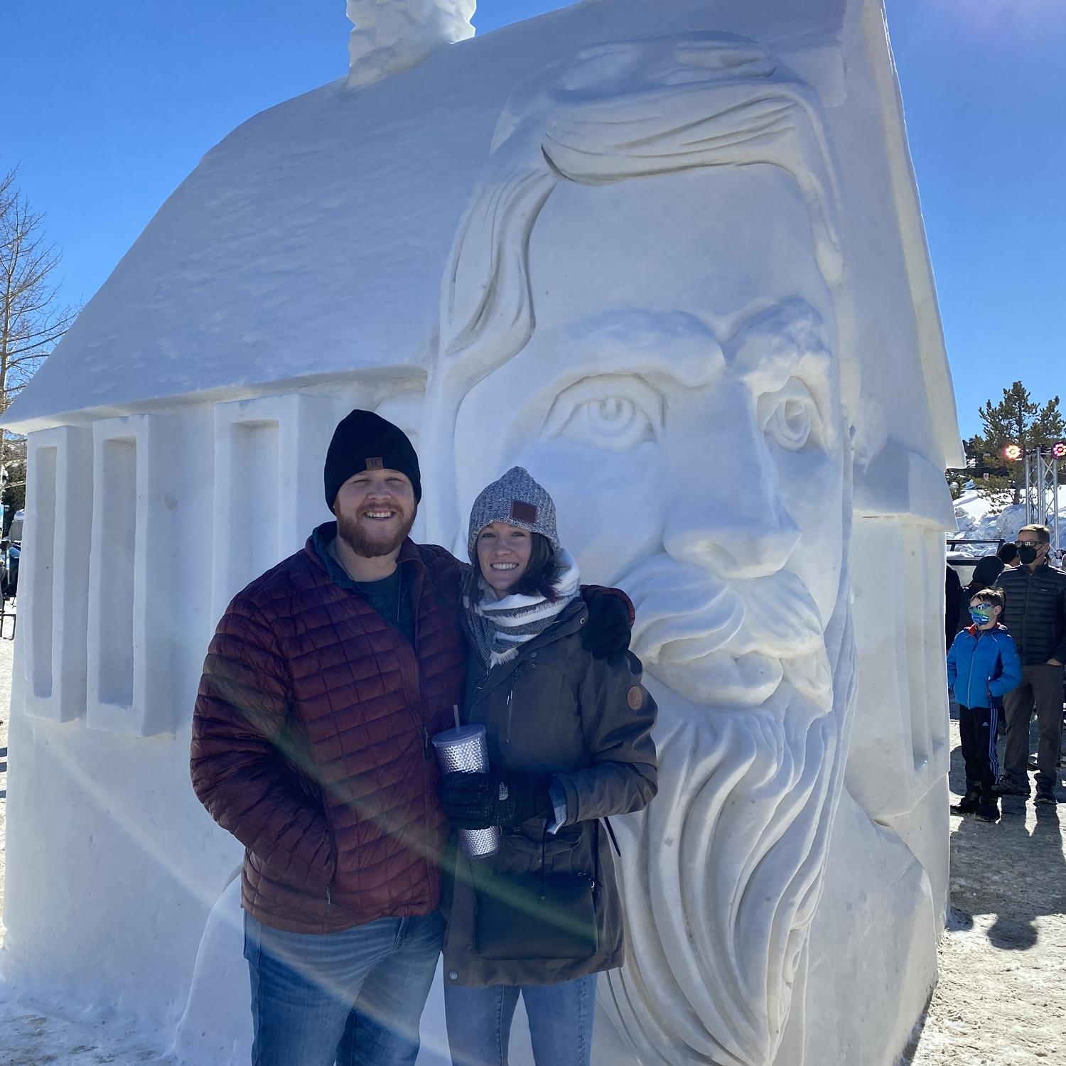 Breck Snow sculpting