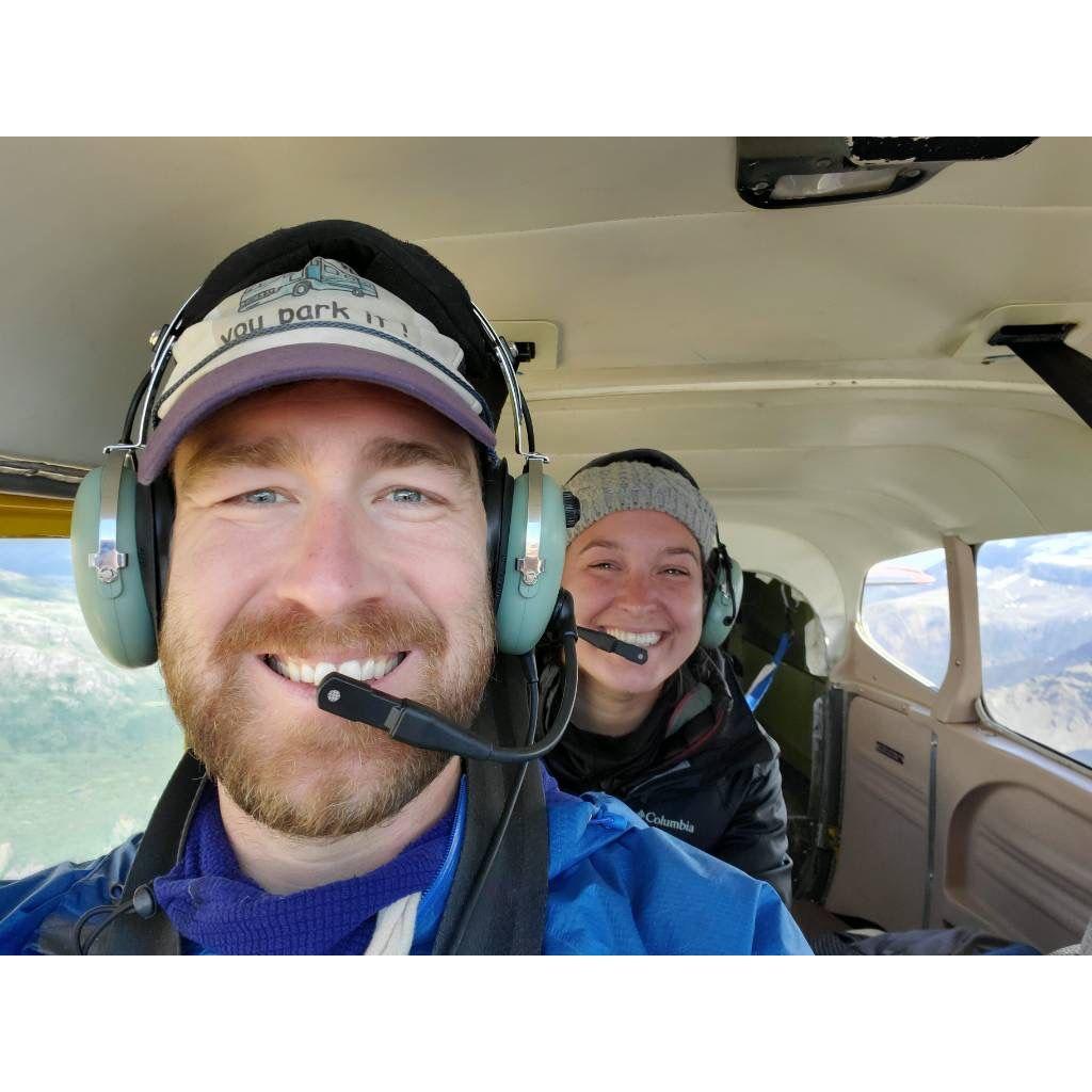 Headed into the Alaskan back country via bush plane! (Not pictured: the pilot.)