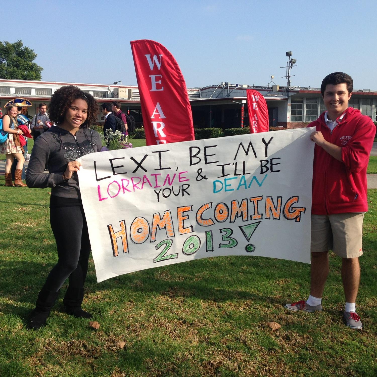 Junior Year Homecoming Proposal 2013