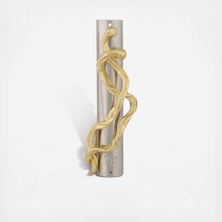 Wisteria Gold Mezuzah