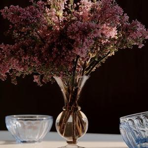 Claire Clear Glass Bud Vase