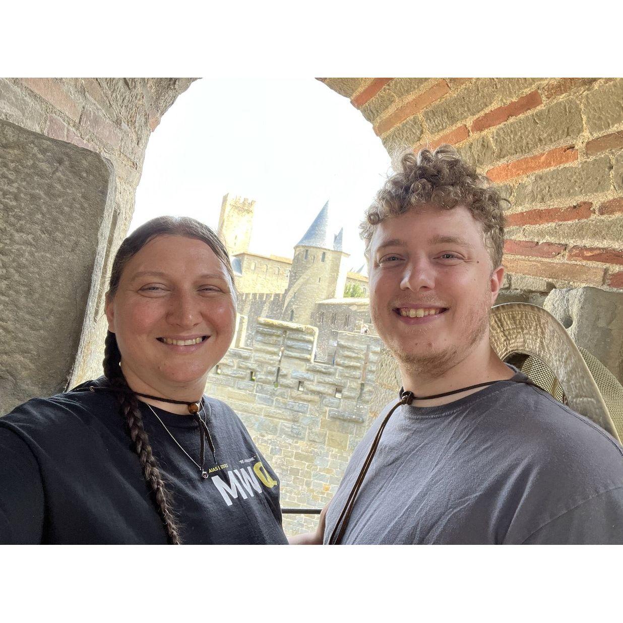 A window into Carcassonne