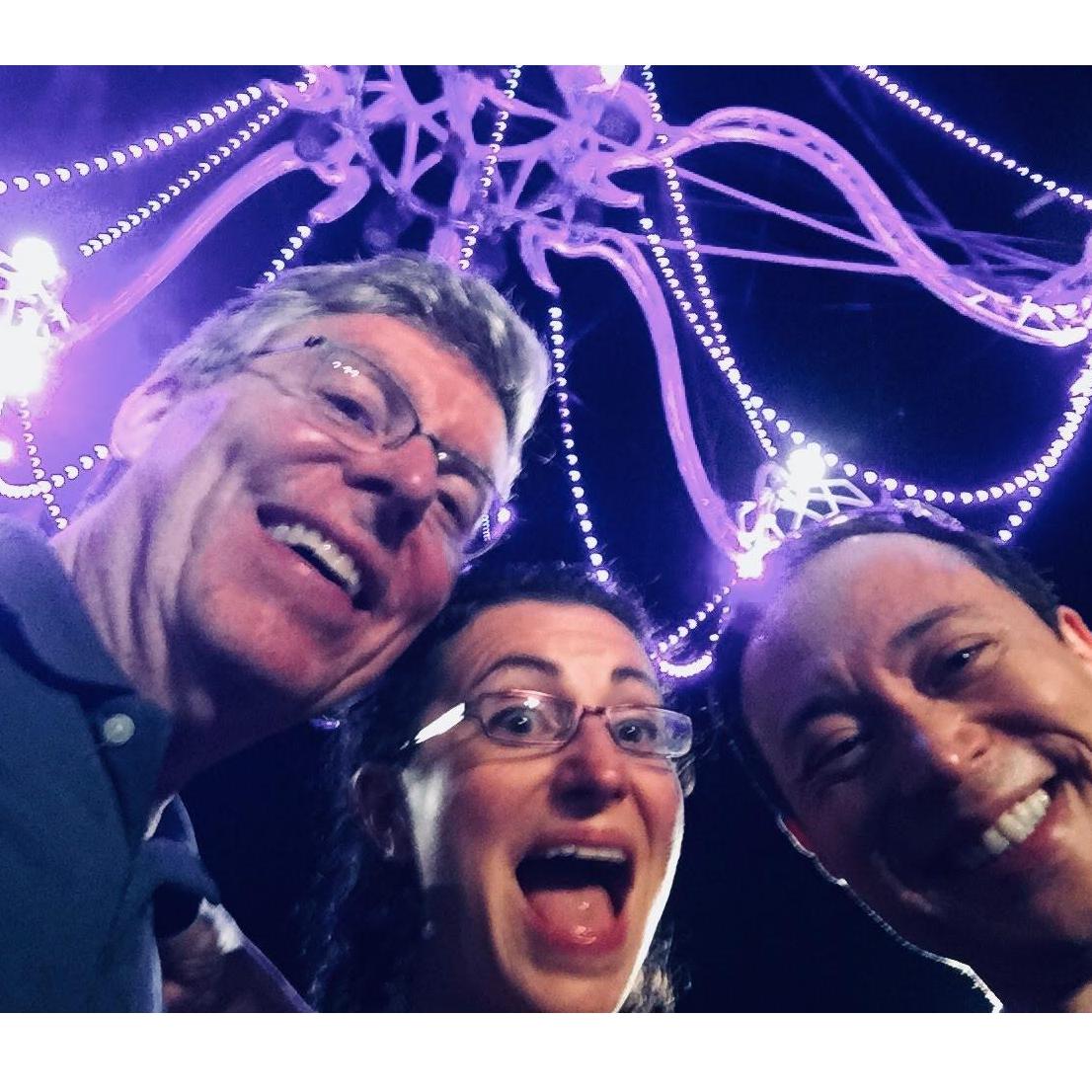 Dad in Philly for a Circus (and graduation)