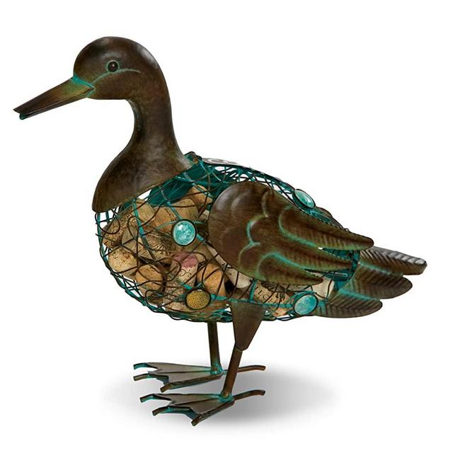 Duck Cork Caddy Cork Holder By Picnic Plus Displays And Stores over 45 Wine Corks