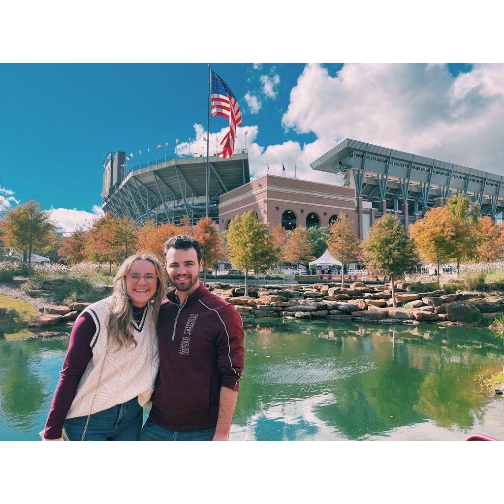 First time in Aggieland together