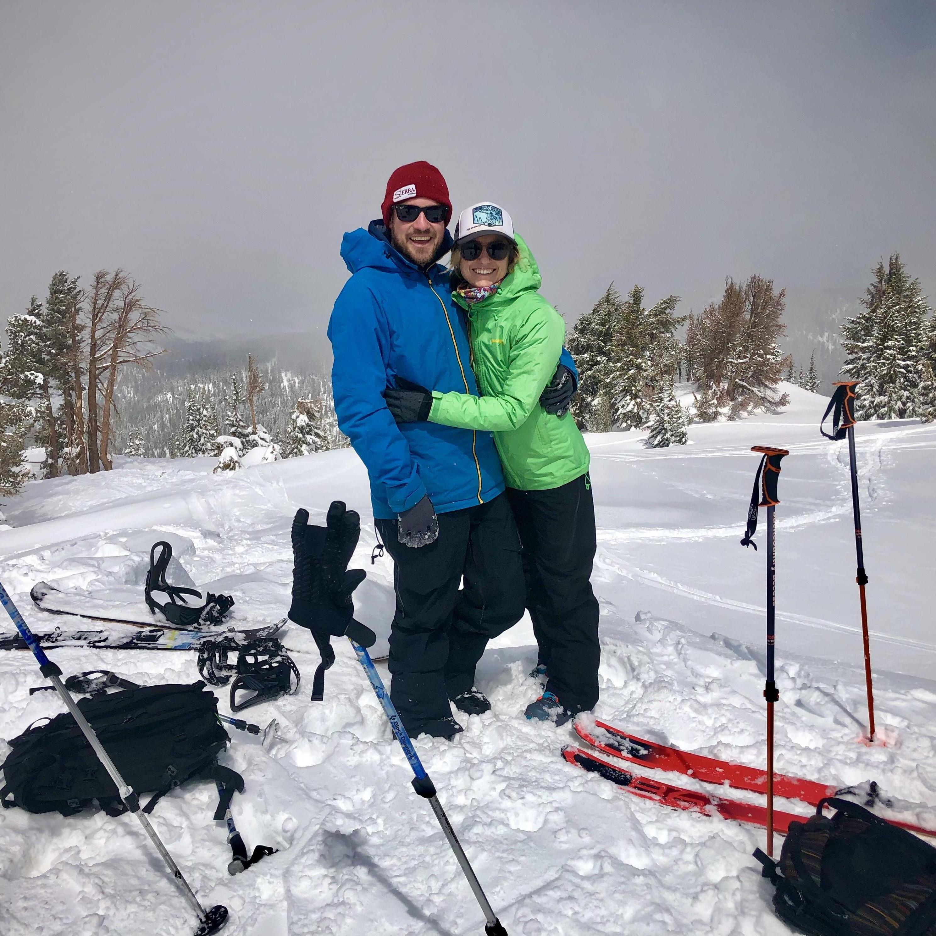 Powderhouse Peak on Thea's 30th birthday!