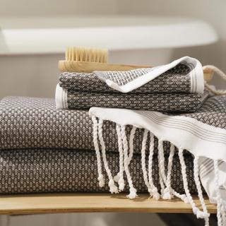 Mediterranean 6-Piece Turkish Organic Towel Set