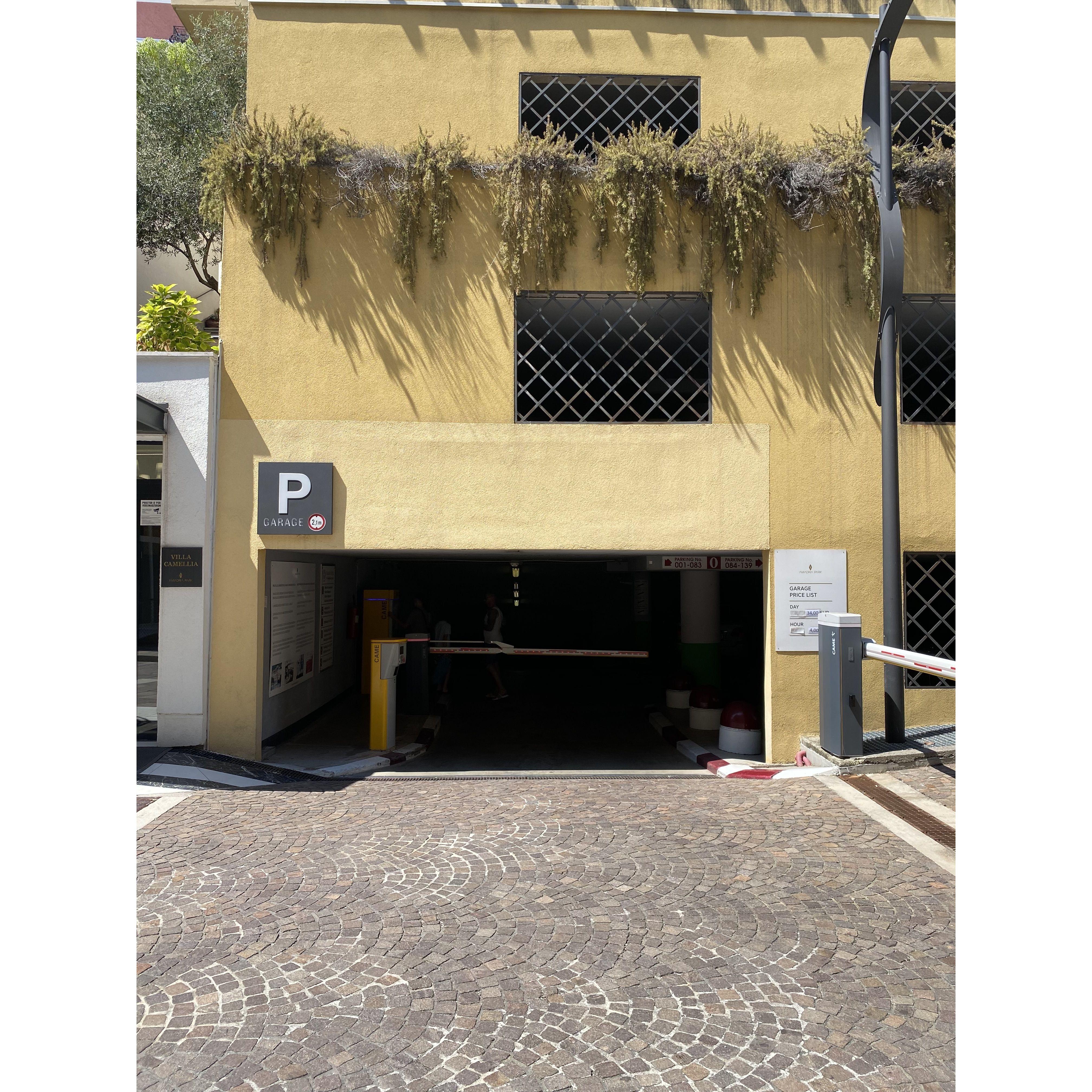 Parking at Wedding Venue