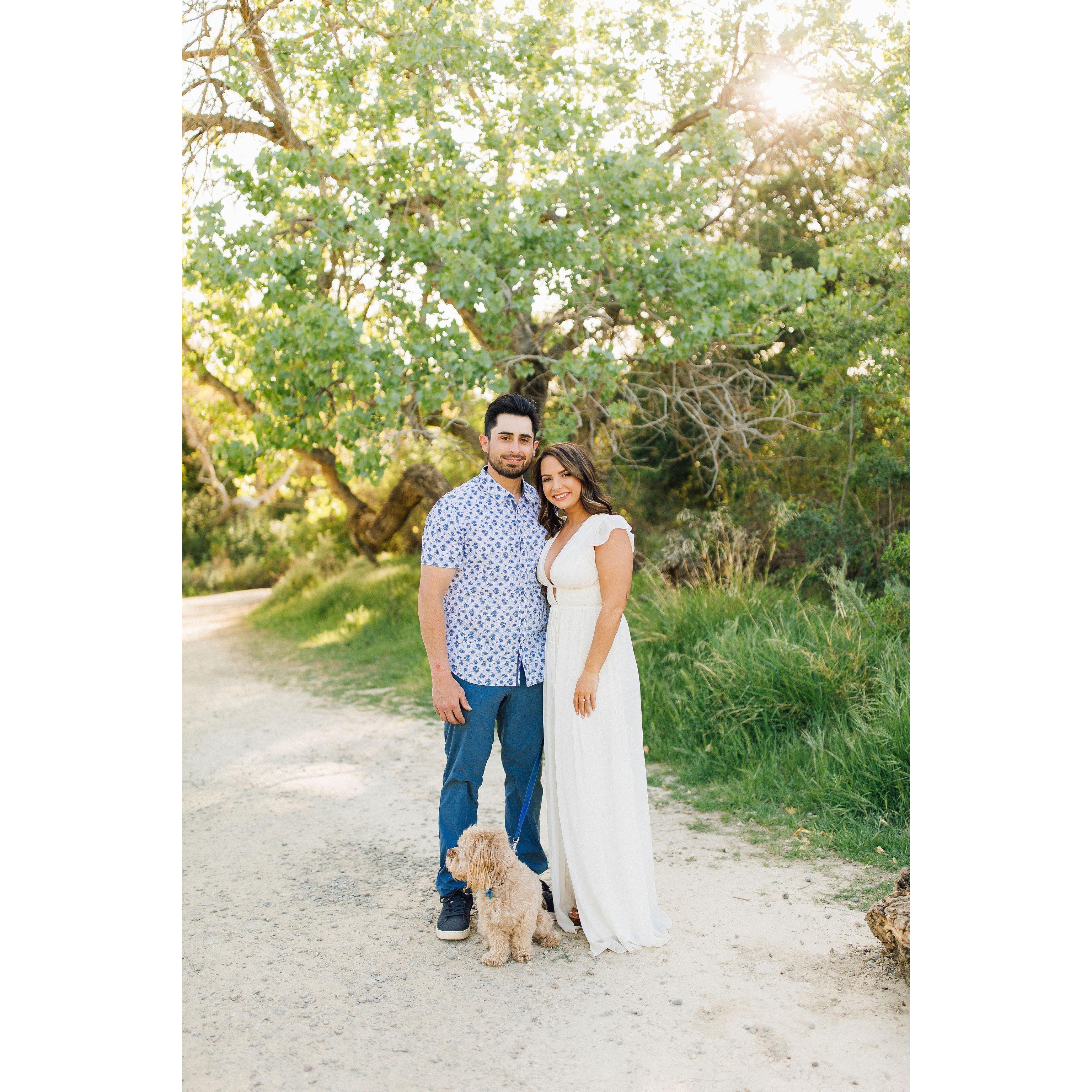 Engagement photos.