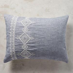 Embroidered Argenta Shams, set of 2
