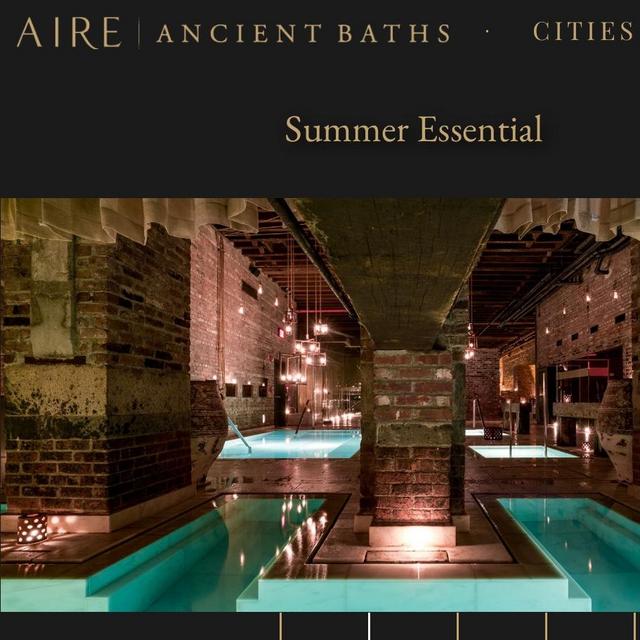 Couples Massage at Aire Roman Baths