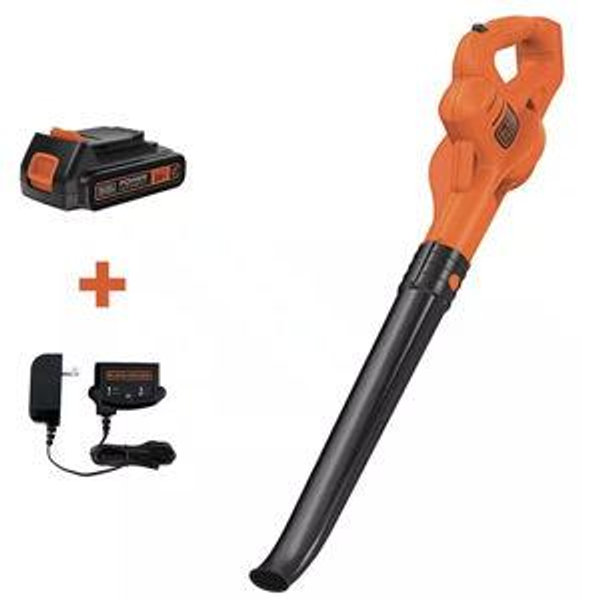 20V MAX 130 MPH 100 CFM Cordless Battery Powered Handheld Leaf Blower Kit with (1) 1.5Ah Battery & Charger