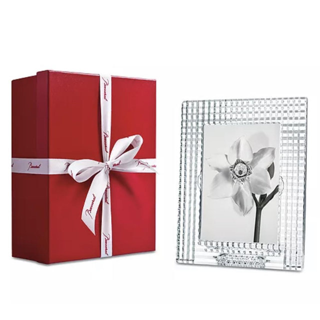 Baccarat Clear Eye Frame, 4" x 6"